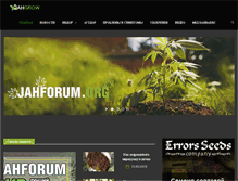 Tablet Screenshot of jahgrow.com